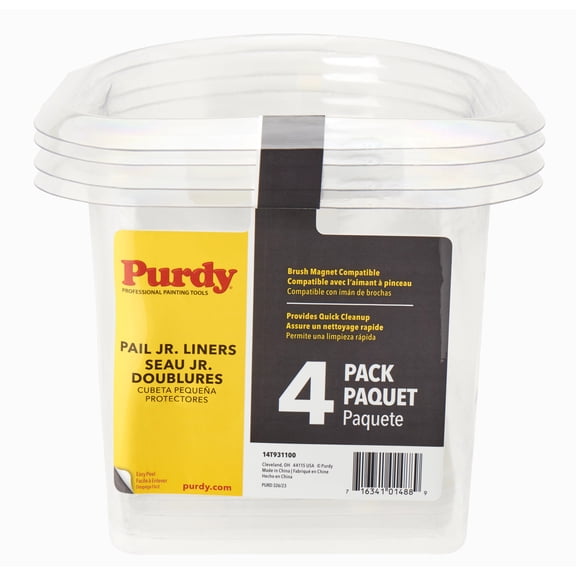 Purdy Pail Jr Liner, 1 Quart, 4 count