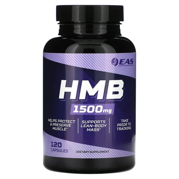 EAS HMB, 120 Capsules (750 mg per Capsule)