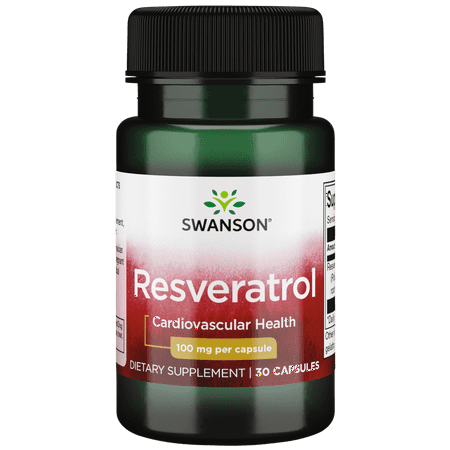 Swanson Resveratrol 100 mg 30 Capsules