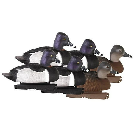 GHG Decoy Systems Pro-Grade Ring-Necked Duck Decoys 6 Pack