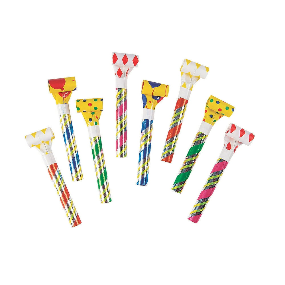 PAPER BLOWOUTS Party Supplies 144 Pieces