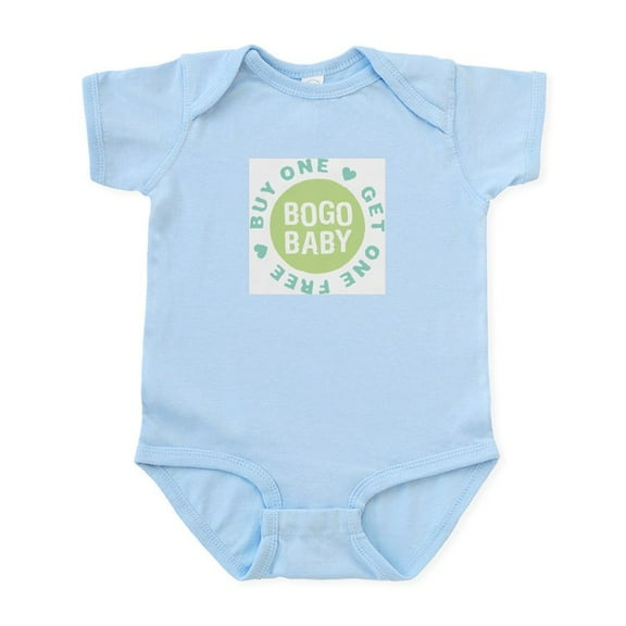CafePress - Twins Buy One, Get One Free Infant Bodysuit 2 - Baby Light Bodysuit, Size Newborn - 24 Months