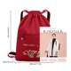 thumbnail image 3 of Mochila con cordón para mujer, bolsa plegable para Fitness, bolsa de natación, mochila de Yoga, 3 of 6
