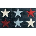 thumbnail image 2 of Serafina Home American Pride Tufted Rug, Red White Blue Small Throw Rug for Entry Way Kitchen Laundry Doorway Bedroom Bathroom 20" x 30" Inch (God Bless America), 2 of 3