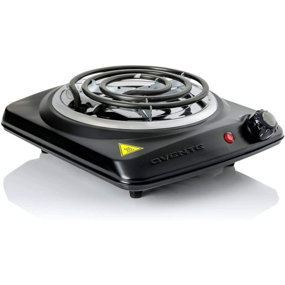 Ovente 6 Inch Single Hot Plate Electric Coil Stove, Portable 1000 Watt
