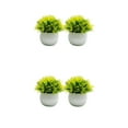 thumbnail image 1 of Plantas Falsas Bewildely 2 Piezas Decoración Simulación Maceta Amarillo, 1 of 6