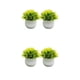 thumbnail image 1 of Toystoory 2 piezas de pastos de imitación para la decoración estilo impactante con un mínimo esfuerzo, maceta duradera, adorno de bonsái, amarillo 2Conjunto, 1 of 6
