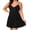 Black 02, variant on Stamzod Womens Plus Size Nightgown Sleeveless Sleepwear Sleep Tank Chemise Sleepshirts Slip Night Dress (Xl-5Xl) Light Blue B XXXXXL