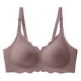 thumbnail image 4 of Women's Jelly Bra Seamless Wireless Bralette Breathable Thin Cup No Underwire Supportive Everyday T Shirt Bras, 4 of 5