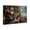 thumbnail image 4 of Stupell Industries Cheerful Santa Reading Holiday Painting Gallery Wrapped Canvas Art Prints Wall Art, 30 x 20, 4 of 8
