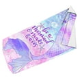 thumbnail image 2 of YAOMOBB Beach Towel Soft Mermaid Pattern Beach Towel Absorbent Microfiber Towel for Daily Use, 2 of 6