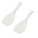 thumbnail image 2 of Juego de 2 palas de arroz de plástico antiadherentes | Superficie texturizada antiadherente | Mango cómodo | Utensilios de grado alimenticio resistentes al calor | Cuchara para servir fácil de, 2 of 6
