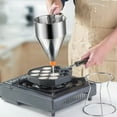thumbnail image 2 of Ergonomic Nonrust Steel Batter Dispenser 1200L Conical Funnel Perfect For Precise Dough Sauce Distribution, 2 of 10