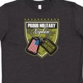 thumbnail image 4 of Inktastic Proud Military Nephew Youth T-Shirt, 4 of 5
