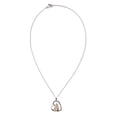 thumbnail image 1 of Collier en Strass, Collier Portable en Forme de Cœur Bijou Poli Brillant à la Mode pour Rendez-Vous, 1 of 7