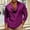 Purple, variant on Zivyakyron Cowl Neck Top Men Fall Long Sleeve Satin Casual Pullover Soft Going Out Shirts Solid Loose White L
