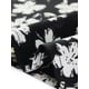 thumbnail image 5 of Vestido de mujer de talla grande Agnes Orinda, estampado floral bohemio, cuello en V, manga larga, dobladillo con volantes, largo, 3X, negro, 5 of 6