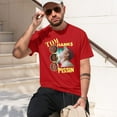 thumbnail image 3 of Tom Hanks Pissin T-Shirt Casual Tee Shirts For Men, 3 of 6