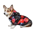 thumbnail image 6 of Uemuo Variety Of Fruits And Berries for Winter Dog Hoodie Sweatshirts with Pockets Warm Dog Clothes for Small Dogs Chihuahua-Medium, 6 of 8