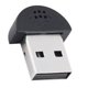 thumbnail image 2 of Mini micrófono USB sin controlador para dispositivo de equipo de grabación de computadora portátil, negro Inevent EL4847-01B, 2 of 6