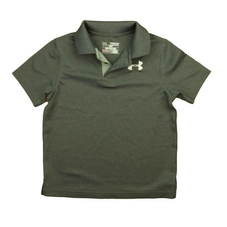 

Pre-owned Under Armour Boys Gray Polo Shirt size: 5T