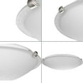 thumbnail image 4 of Progress Lighting - Linen Dome - 60W 4 LED Flush Mount In Transitional, 4 of 7