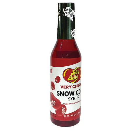 (BBD: 05/04/2023) Jelly Belly Snow Cone Syrup  Very Cherry  12.7 fl oz.