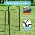 thumbnail image 5 of Yescom Dog Playpen 36 Panels 47 inch Height Heavy Duty Outdoor Indoor Camping RV Fence Barrier Metal Puppy Exercise Kennel for Large/Medium/Small Dogs, 5 of 12