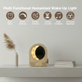 thumbnail image 5 of Sunrise Wake Up Light Alarm Clock Meteor Moon Night Light & Alarm Clock for Kids - Color-Changing, Sleep Sounds, Smart Wake-Up Light, 5 of 6
