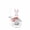 B, variant on HuiXinOu Easter Gnome Doll, Holding Radish Sitting Figurine, Home Party Tabletop Decoration, Bunny Themed Ornament, 1 Piece