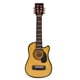 thumbnail image 1 of 1/12 Scale Dollhouse Miniature Wooden Guitar Display Model Dollhouse Accessories Folk Guitar, 1 of 1