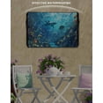 thumbnail image 2 of Ocean Shark Outdoor TV Cover 70 to 75 inch Underwater World Coral Fish Summer Fantasy Waterproof Dustproof TV Covers for Outside with Zipper Remote Control Pocket Flat Screen Protectors, 2 of 7