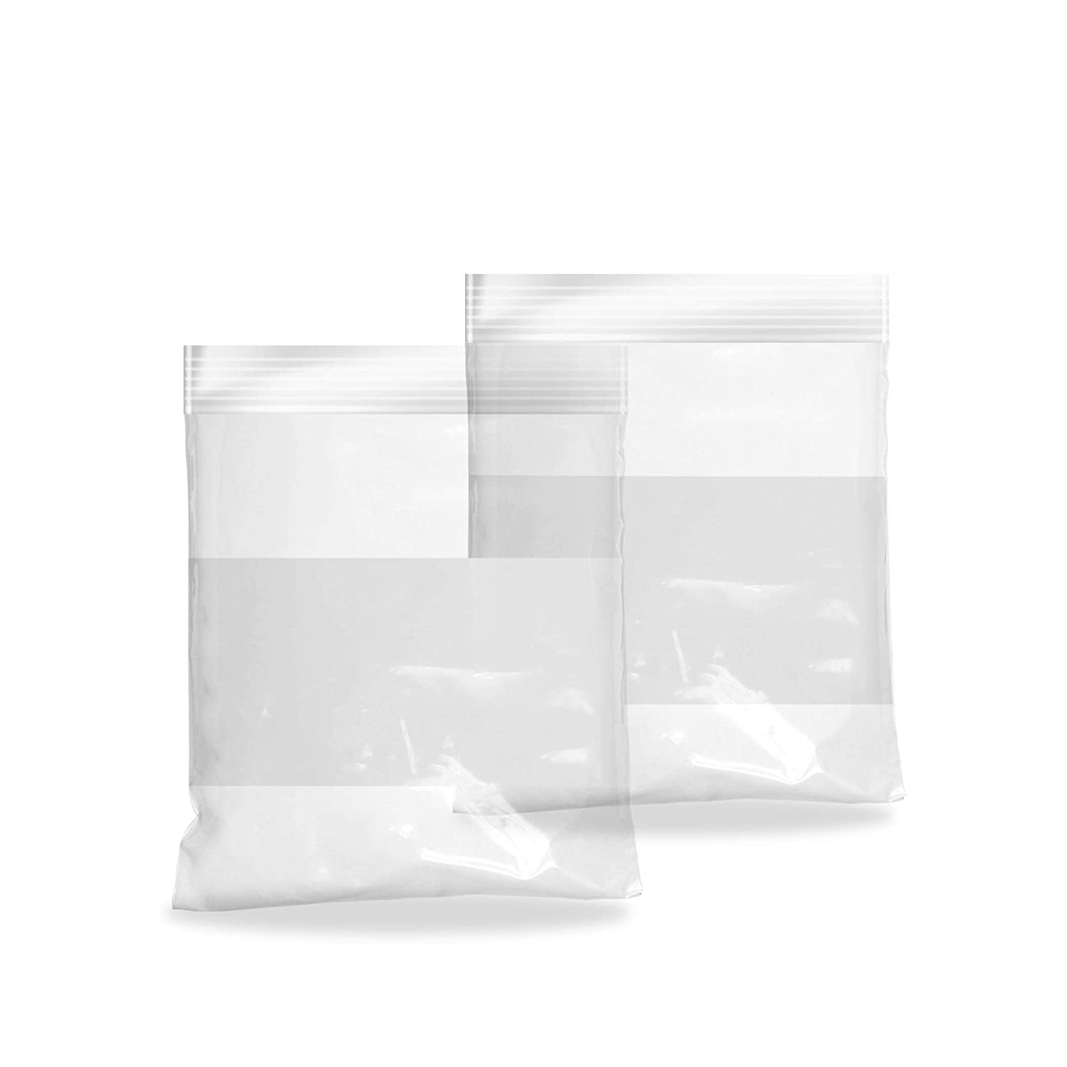 30 x 30 Top Pack Supply Reclosable 6 Mil Poly Bags Clear, Pack of 100 30 x 30 Top Pack Supply Reclosable 6 Mil Poly Bags Clear, Pack of 100