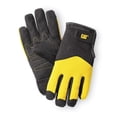 thumbnail image 2 of Cat Gloves Cat012215l Large Yellow Spandex Back Gloves, 2 of 2