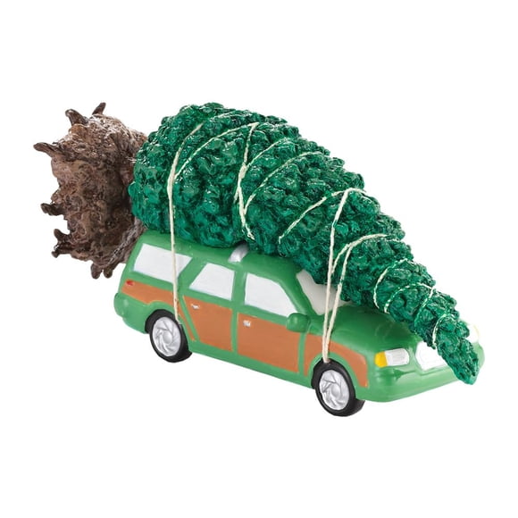 Department 56 Snow Village National Lampoon's Christmas Vacation Accessories the Griswold Family Tree Figurine, 3.15 Inch, Multic