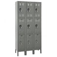 thumbnail image 1 of Hallowell U3258-3A-HG Hallowell Premium Locker, 36 in. W x 15 in. D x 78 in. H,, 1 of 1