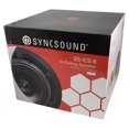 thumbnail image 3 of SyncSound SS-ICS-8 2-Way In-Ceiling Speakers 8'' 90 Watts 8 Ohms Sold As A Pair White Frameless, 3 of 4