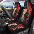 thumbnail image 3 of Pzuqiu Car Seat Covers Breathable, Compatible with Auto Interior Auto Seats, Car Seat Covers Full Set Fit for Truck Cars Brathable, USA Firefighter, 3 of 10