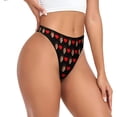 thumbnail image 2 of Custom Thong With Face For Women Customized Underwear Panties With Image Text Personalized Face Thongs Funny Gifts For Her, 2 of 9