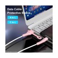 thumbnail image 3 of Portable Silicone AtoL/CtoL USB Charging Cable Cord Protective Cover for iPhone-Grey AtoL, 3 of 5