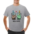 thumbnail image 1 of Camiseta BES-TEAS pun camisetas de talla grande camisetas gráficas de secado rápido para hombre hip hop, 1 of 7