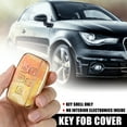 thumbnail image 2 of Unique Bargains Car Key Fob Cover 5 Button Remote Key Fob Case for Range Rover Evoque Sport for Jaguar,Orange, 2 of 7