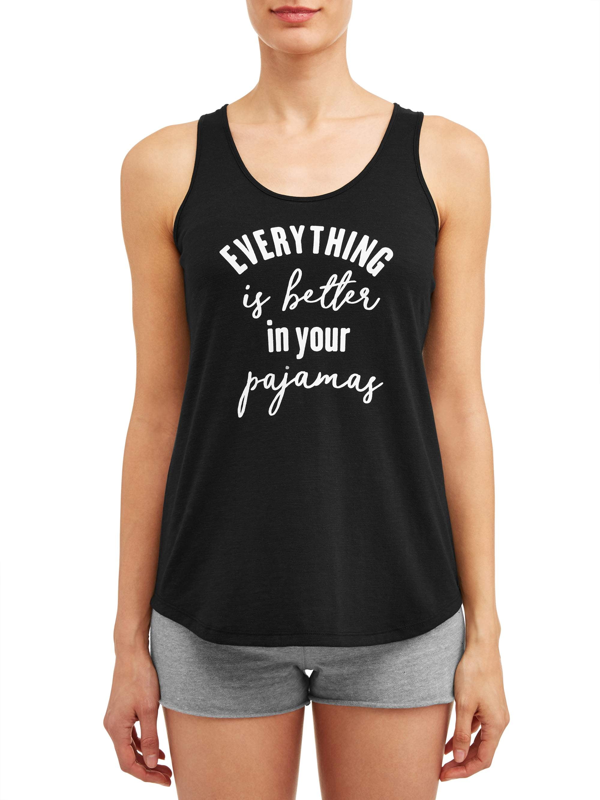 SECRET TREASURES WOMEN'S AND WOMEN'S PLUS ST TANK PAJAMAS