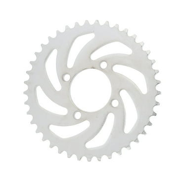 Nehlobo 420 41T Rear Sprocket Steel Corrosion Resistance Rear Chain Sprocket for DIY Go Kart ATV Light Motorcycle