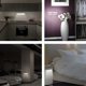 thumbnail image 2 of Luces debajo del gabinete, barra de luz LED adhesiva con detección de movimiento inalámbrica de 10 LED para cualquier lugar con tira magnética, blanco puro, 2 of 5