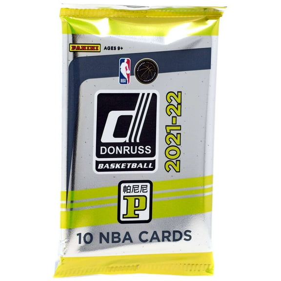 NBA Panini 2021-22 Donruss Basketball Trading Card TMALL Pack (10 Cards)