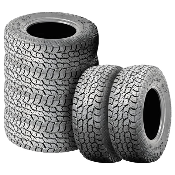 6 Celimo Prevail A/T 285/70R17 126/123S Snow Certified All Terrain 50K Mi 10 PLY 22000041 / 285/70/17 / 2857017