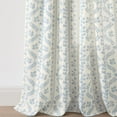 thumbnail image 6 of Lush Décor Doreen Delicate Floral Window Panels Neutral Pair 52x84, 6 of 11