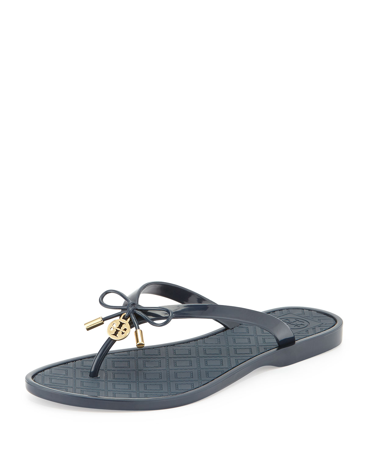 tory burch jelly flip flops