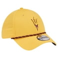 thumbnail image 3 of Men's New Era  Gold Arizona State Sun Devils Rope 39THIRTY Flex Hat, 3 of 5